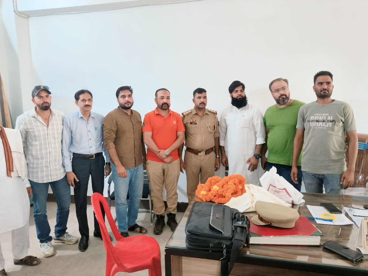 थाना अध्यक्ष भुता रविंदर सिंह का भव्य स्वागत, भारतीय सेवा समिति ने किया सम्मानित1