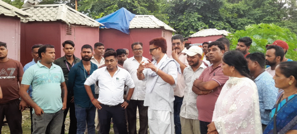 वरिष्ठ नगर स्वास्थ्य अधिकारी गंभीर सिंह तालियान ने किया सभी चिन्नित वेंडिंग जोन का निरीक्षण