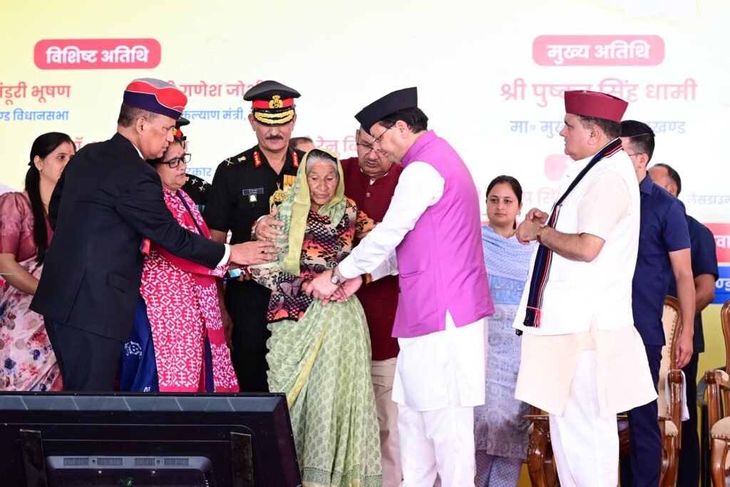 सैन्य धाम अमर आत्माओं का प्रतीक, आने वाली पीढ़ियों को करेगा प्रेरित : मुख्यमंत्री