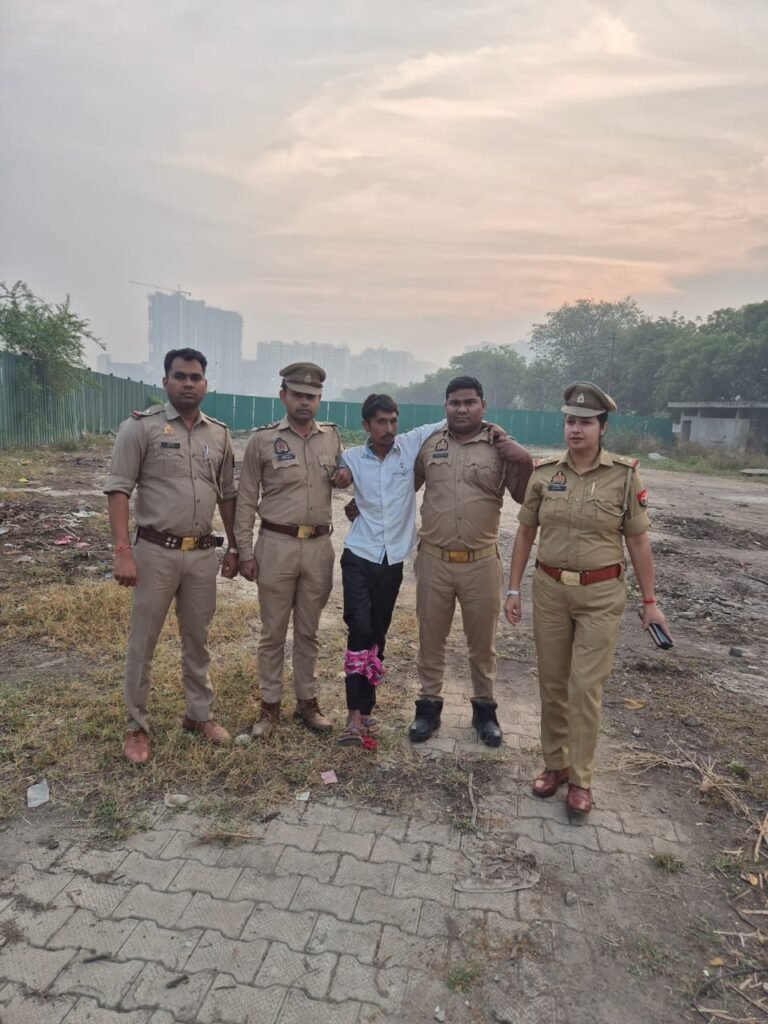 गाजियाबाद पुलिस की बड़ी कार्रवाई: मुठभेड़ में दो लुटेरे गिरफ्तार, लूट का माल बरामद