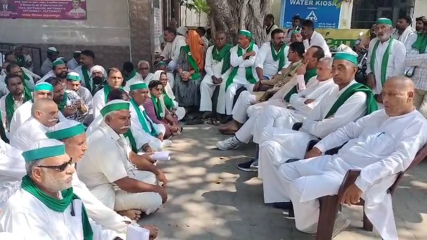 भारतीय किसान यूनियन टिकेत द्वारा मांगो को लेकर जिला अधिकारी को मांग सूत्र दिया