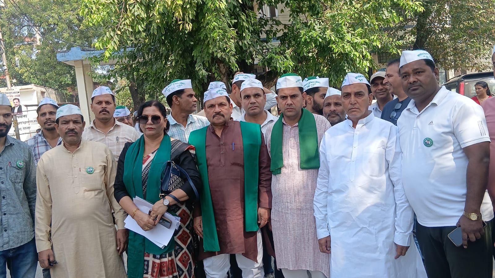 सहरानपुर: एसबीडी जिला चिकित्सालय में व्याप्त भ्रष्टाचार के खिलाफ भाकियू तोमर का जोरदार प्रदर्शन