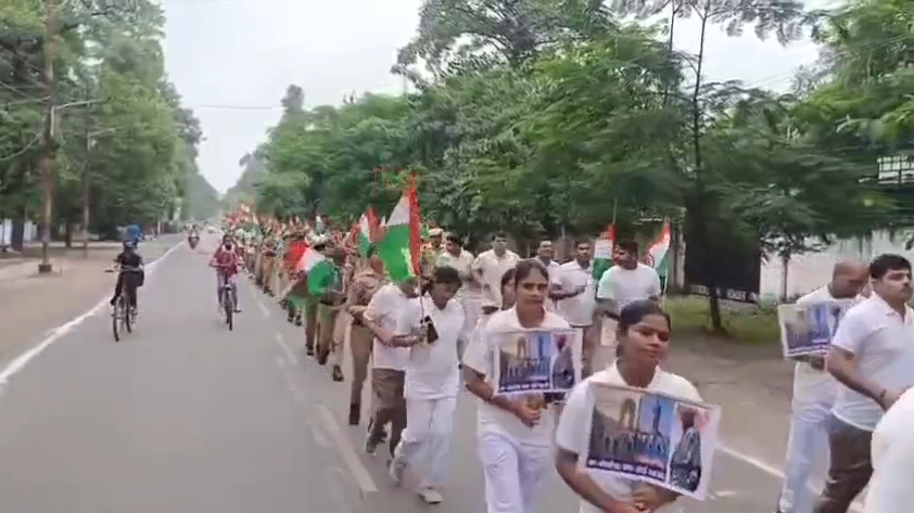 हरदोई: सरदार पटेल की 150वीं जयंती पर ‘रन फॉर यूनिटी’ का भव्य आयोजन