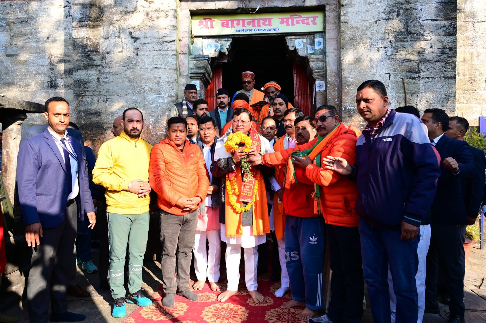 मुख्यमंत्री धामी में किया बागेश्वर में विकास परियोजनाओं का निरीक्षण