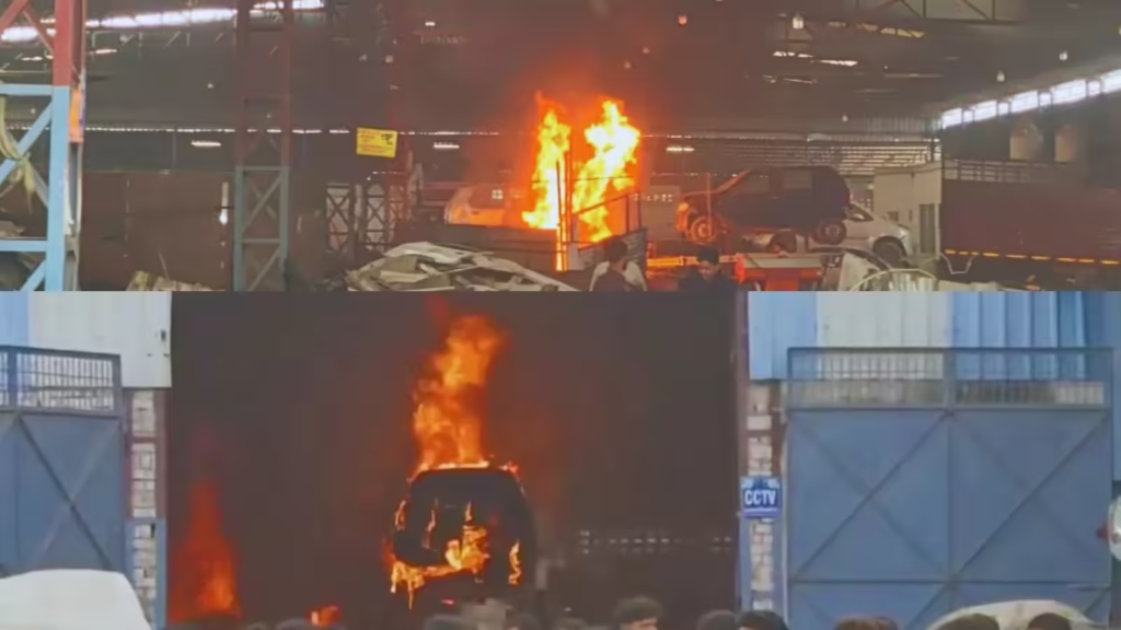 हापुड़ में तबाही का मंजर: मेंथा ऑयल फैक्ट्री बनी आग का गोला...?