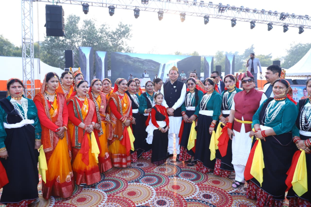 ‘उत्तराखण्ड महोत्सव रोहिणी–02’ में शामिल हुए सीएम धामी