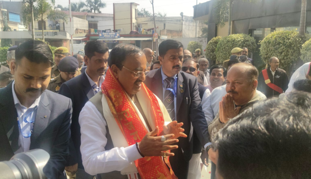 Press conference of Deputy CM Keshav Prasad Maurya : कांग्रेस पर 14 लाख करोड़ MGNREGA घोटाले का आरोप