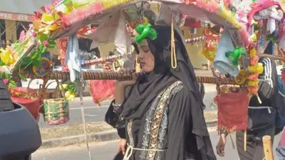 Tamanna Malik's unique Kanwar Yatra created history: तमन्ना मलिक ने तीन साल पुरानी मन्नत पूरी करने हरिद्वार से क्षेमनाथ तक उठाई कांवड़