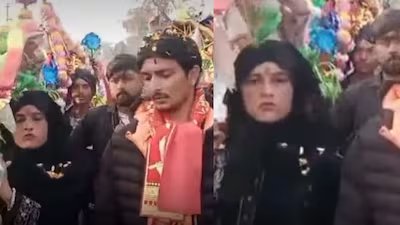 Tamanna Malik's unique Kanwar Yatra created history: तमन्ना मलिक ने तीन साल पुरानी मन्नत पूरी करने हरिद्वार से क्षेमनाथ तक उठाई कांवड़