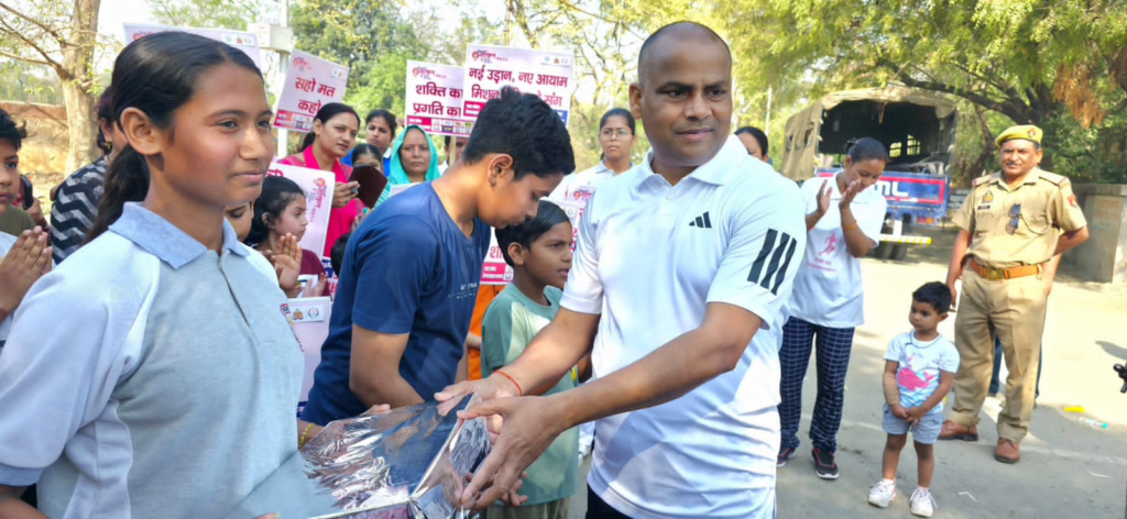 Mission Shakti 5.0 in Mathura : मथुरा में मिशन शक्ति 5.0 के तहत ‘रन फॉर एंपावरमेंट’ का सफल आयोजन, महिला सशक्तिकरण का मजबूत संदेश