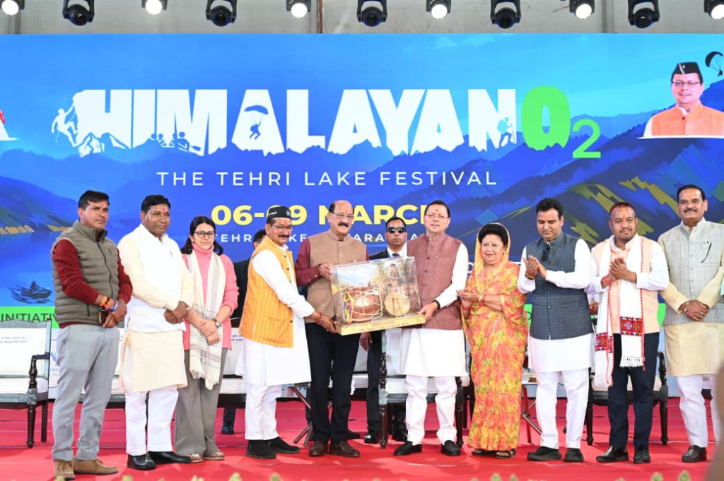 The Tehri Lake Festival 2026: सीएम धामी की बड़ी घोषणा – कोटी कॉलोनी से नई टिहरी रोपवे बनेगा!विश्व स्तर का पर्यटन