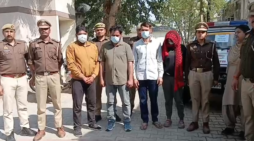 High-tech ATM robbery plot foiled in Saharanpur: पुलिस ने 4 शातिर गिरफ्तार, कांट्रैक्टर पर भी शक – रिवॉल्वर और हथियार बरामद