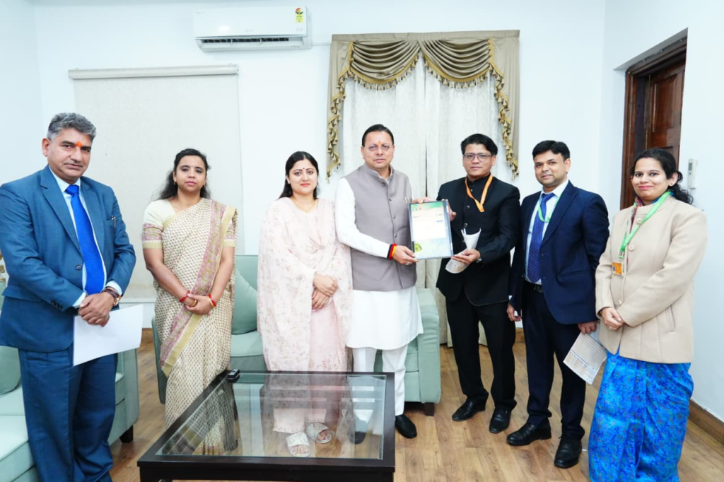 Dhami did self-enumeration for Census 2027 :धामी ने की जनगणना 2027 की स्व-गणना, उत्तराखंड ने बढ़ाया डिजिटल कदम..