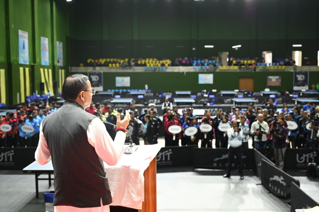 Uttarakhand News : Launch of the championship देहरादून में 87वें इंटर स्टेट जूनियर एवं यूथ नेशनल टेबल टेनिस चैंपियनशिप का शुभारंभ..