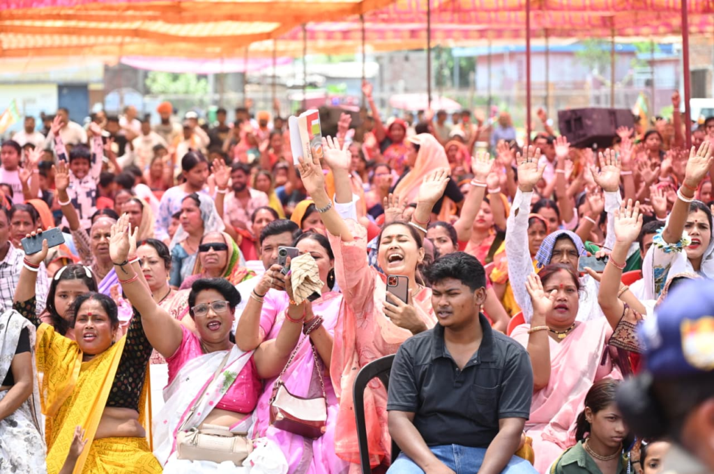 Chief Minister Dhami laid the foundation stone in Sitarganj मुख्यमंत्री धामी ने सितारगंज में 11.41 करोड़ की लागत से बनने वाले पुल का किया शिलान्यास..