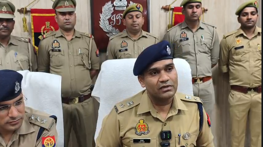 Bounty cow smuggler injured in Amroha encounter : अमरोहा मुठभेड़: 25 हजार का इनामी गौकश घायल, पुलिस ने दबोचा; फायरिंग में इंस्पेक्टर भी जख्मी