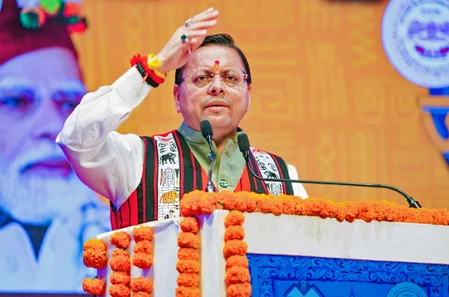 CM Dhami's big initiative on PM Modi's appeal :पीएम मोदी की अपील पर सीएम धामी की बड़ी पहल, आधा किया सरकारी काफिला