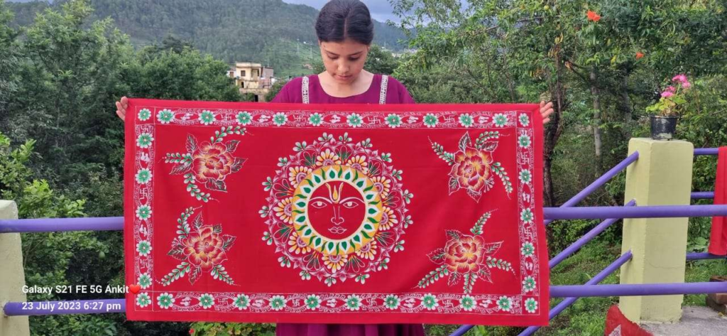 Made famous with traditional Aipan art : पारंपरिक ऐपन कला से बनाई पहचान, पिथौरागढ़ की मानसी बनीं युवा उद्यमिता की मिसाल