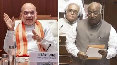 'Make Amit Shah resign', Kharge attacks PM Modi' : अगर थोड़ी भी शर्म बची है तो अमित शाह से इस्तीफा दिलवाएं', खरगे का PM मोदी पर हमला