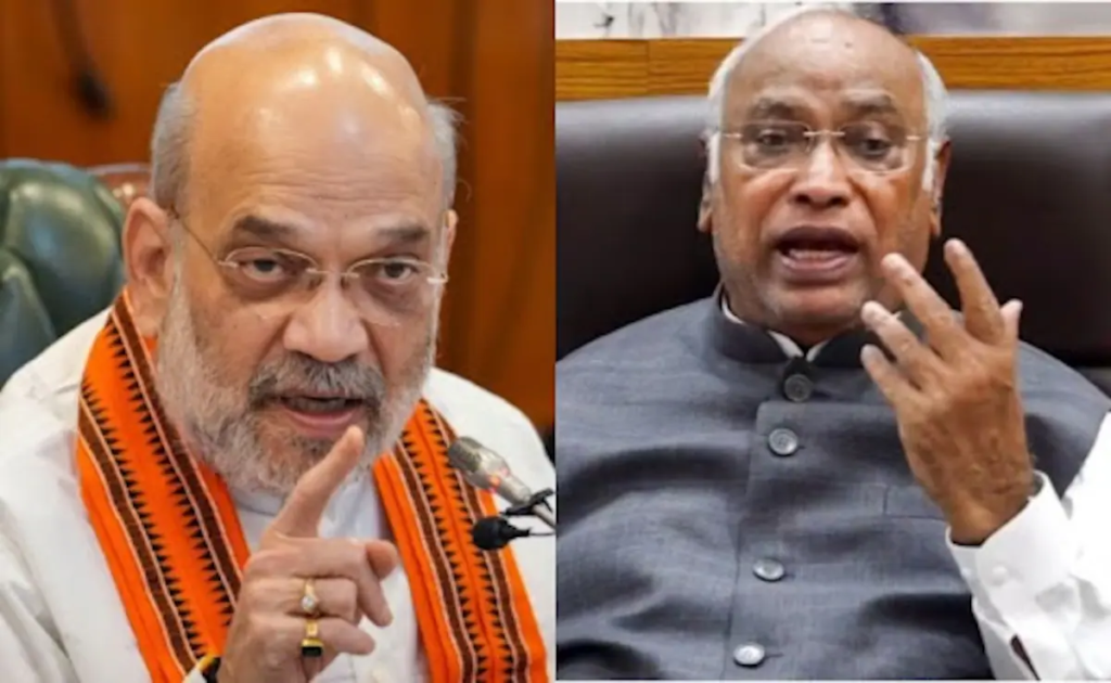 'Make Amit Shah resign', Kharge attacks PM Modi' : अगर थोड़ी भी शर्म बची है तो अमित शाह से इस्तीफा दिलवाएं', खरगे का PM मोदी पर हमला