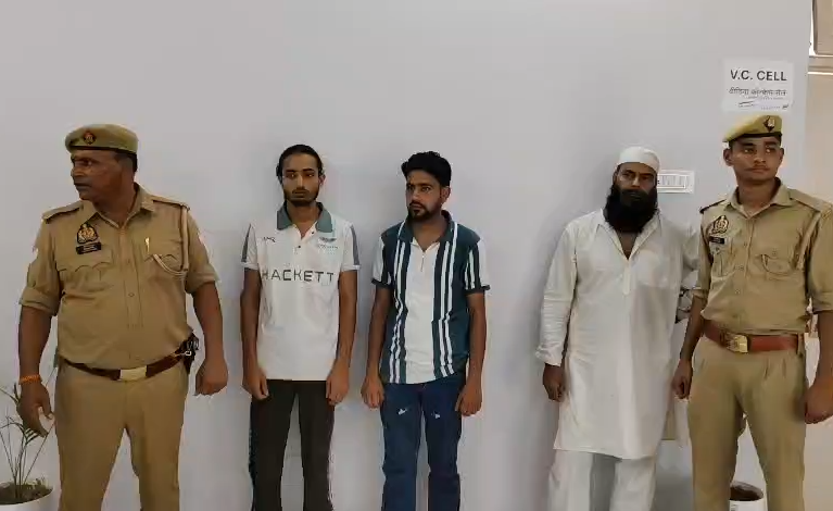 गाजियाबाद में 24.85 लाख की लूट का खुलासा, मुठभेड़ के बाद 5 आरोपी गिरफ्तार