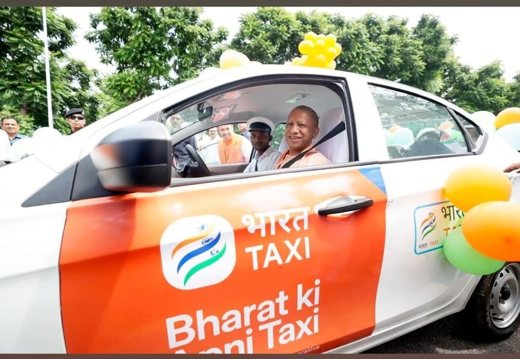 लखनऊ से शुरू हुई 'भारत टैक्सी' सेवा, ड्राइवरों को जीरो कमीशन और 5 लाख की सामाजिक सुरक्षा