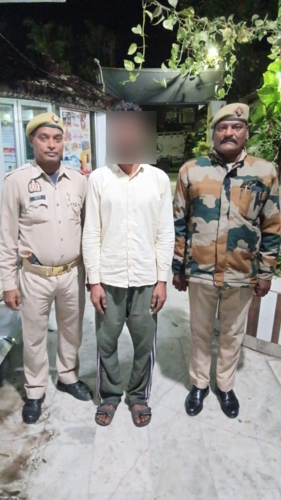 सहारनपुर में पुलिस मुठभेड़, 25 हजार का इनामी लुटेरा पैर में गोली लगने से घायल; दूसरा आरोपी गिरफ्तार