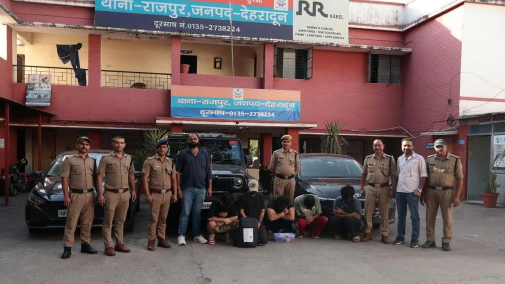 देहरादून में साइबर ठगी के नेटवर्क का खुलासा, विदेशी नागरिकों को निशाना बनाने के आरोप में पांच गिरफ्तार