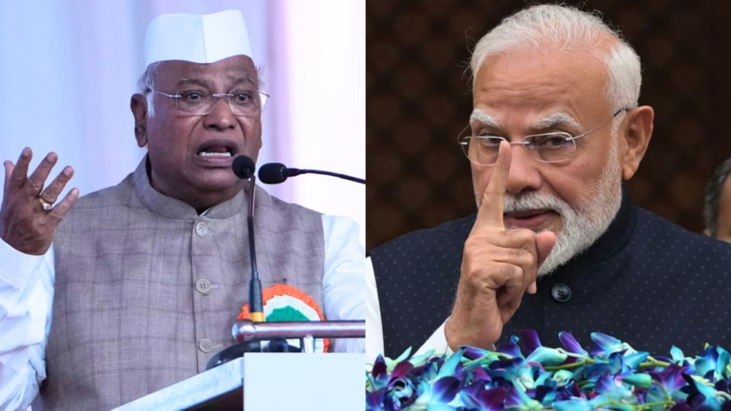 खरगे की टिप्पणी पर BJP का देशभर में प्रदर्शन, पटना में फूंका पुतला; दिल्ली और बेंगलुरु में भी विरोध