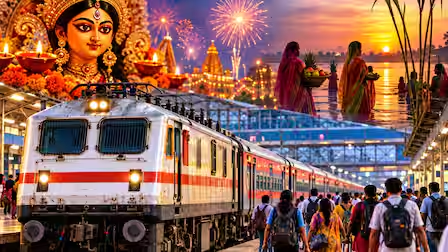 दीपावली और छठ पर यात्रियों को राहत, यूपी से चलेंगी 44 स्पेशल ट्रेनें